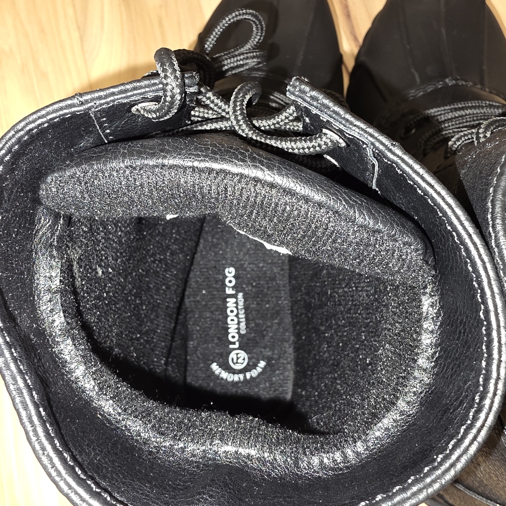 London Fog Black Waterproof Boots - Picture 7 of 9